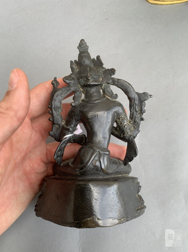 A BRONZE FIGURE OF VAJRASATTVA - 图8